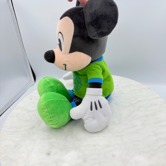 Disney Parks Animal Kingdom Dino Institute Mickey Mouse 17" Plush Stuffed Animal - Picture 5 of 8